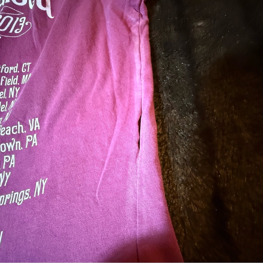 John Mayer 2013 World Tour Born‎ & Raised Shirt size Small Maroon - Picture 6 of 6